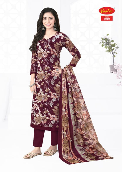 Kashmir Cotton Vol 3 Baalar Pant Style Suits Manufacturer