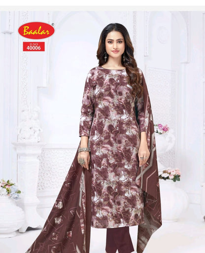 Kashmir Cotton Vol 4 Baalar Lawn Cotton Pant Style Suits Supplier