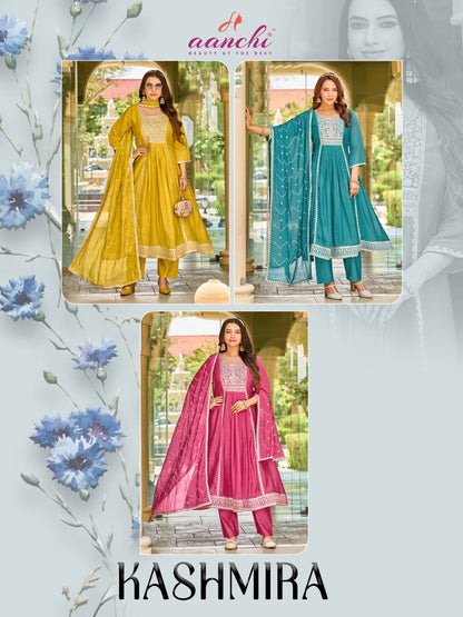 Kashmira Aanchi Mul Cotton Readymade Anarkali Suits Wholesaler Gujarat