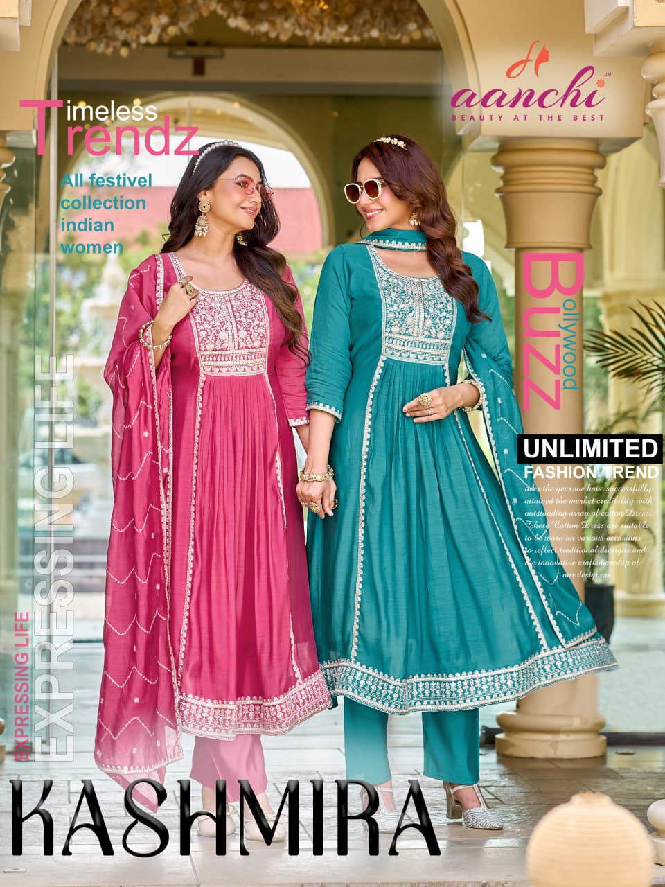 Kashmira Aanchi Mul Cotton Readymade Anarkali Suits Wholesaler Gujarat