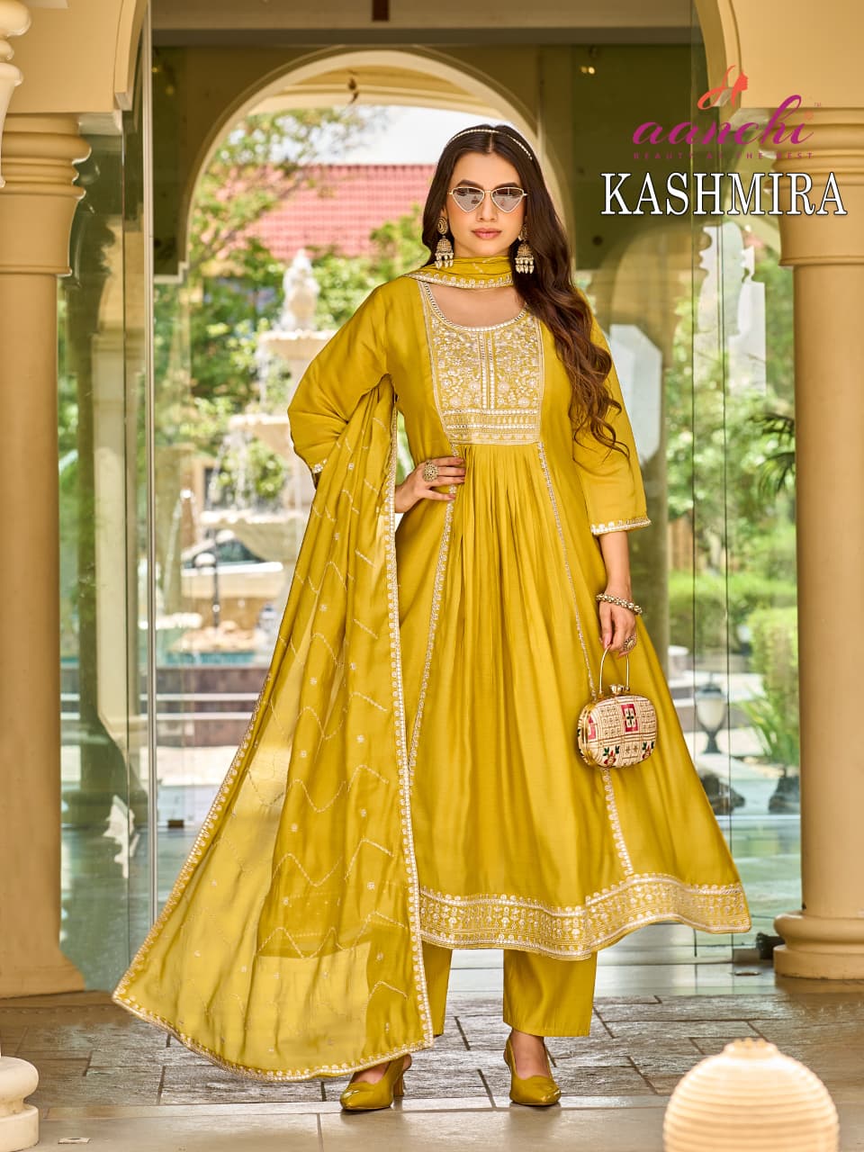 Kashmira Aanchi Mul Cotton Readymade Anarkali Suits Wholesaler Gujarat