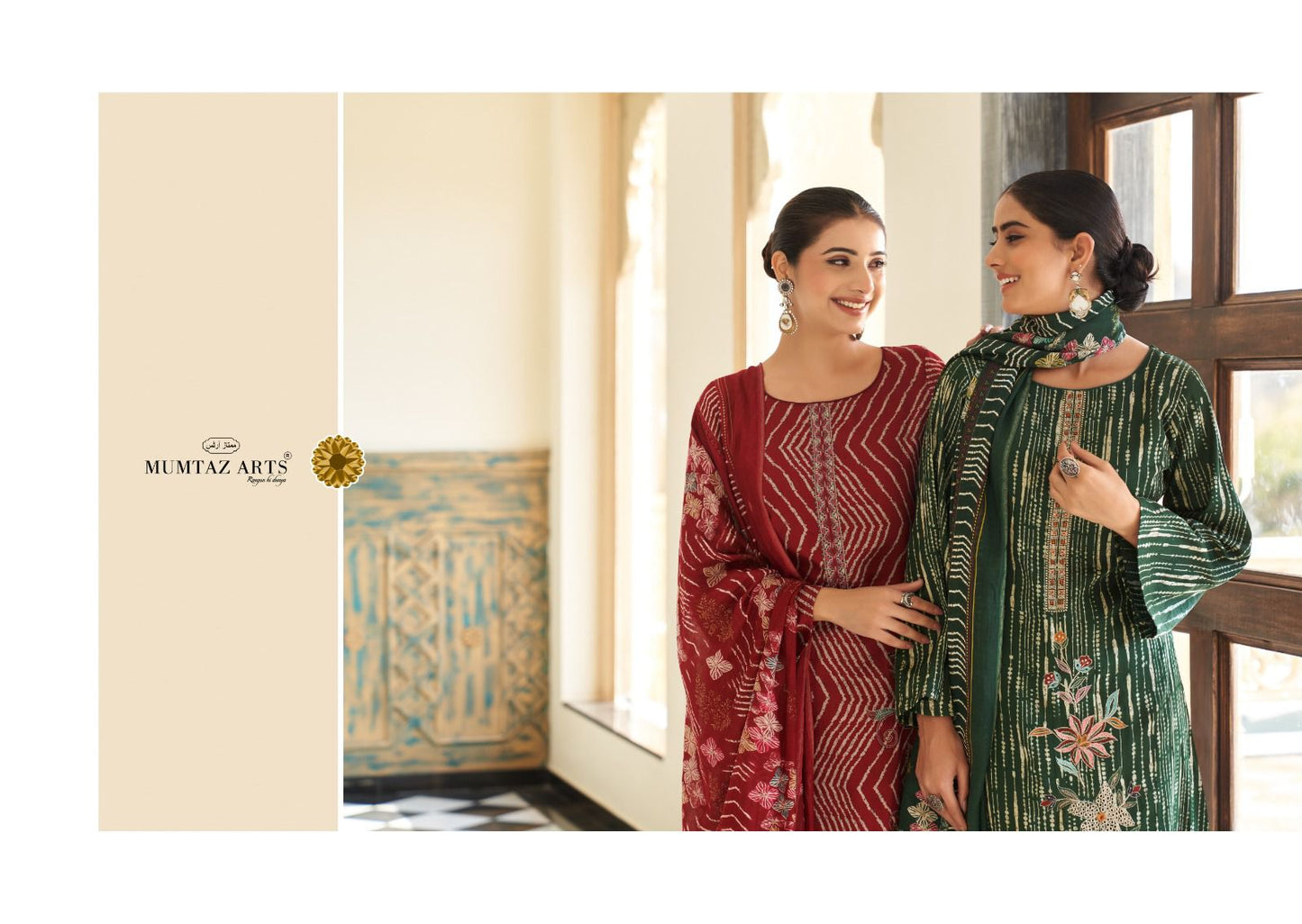 Kashmira Mumtaz Arts Viscose Jam Karachi Salwar Suits Supplier Gujarat