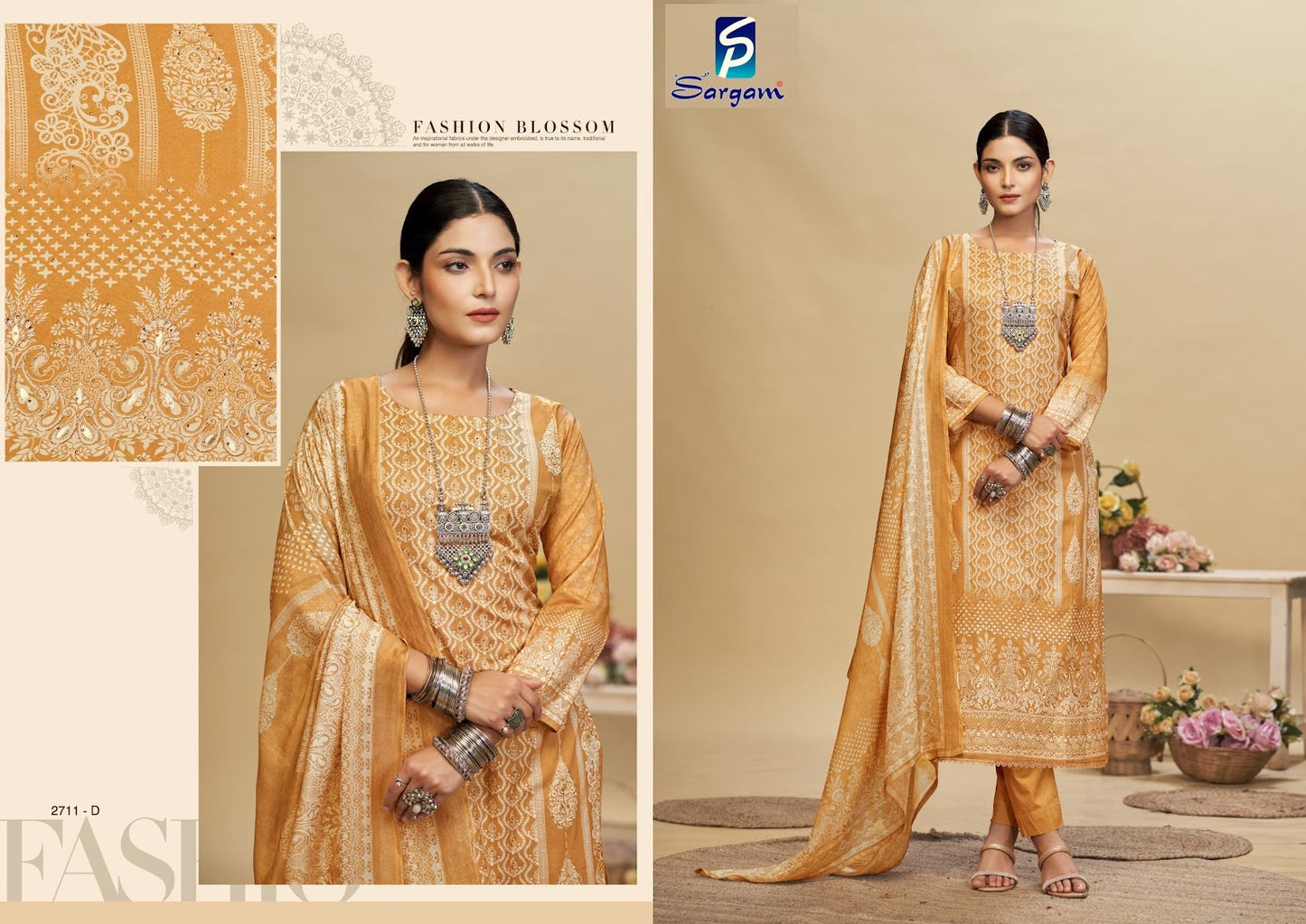 Kashmira Pro Sargam Prints Pure Bemberg Pant Style Suits Exporter Gujarat