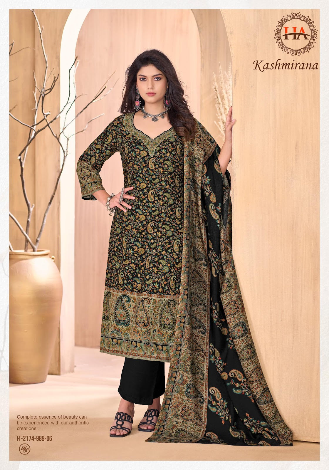 Kashmirana Harshit Fashion Pashmina Suits Exporter Ahmedabad