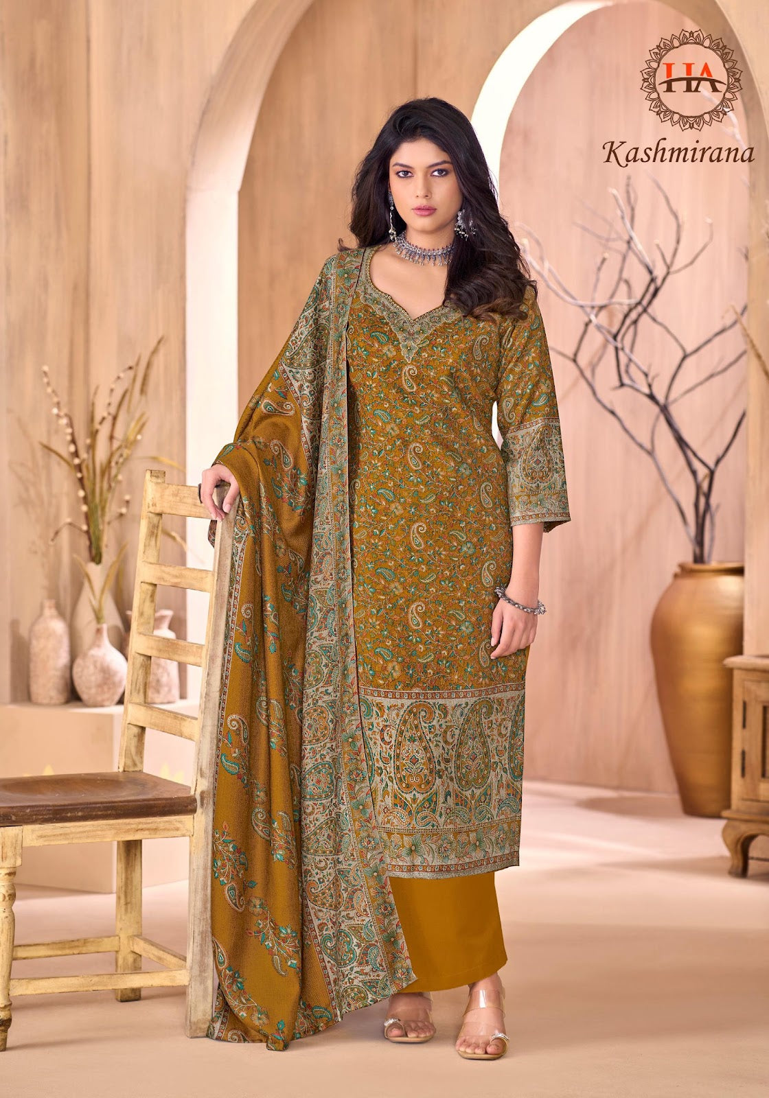 Kashmirana Harshit Fashion Pashmina Suits Exporter Ahmedabad