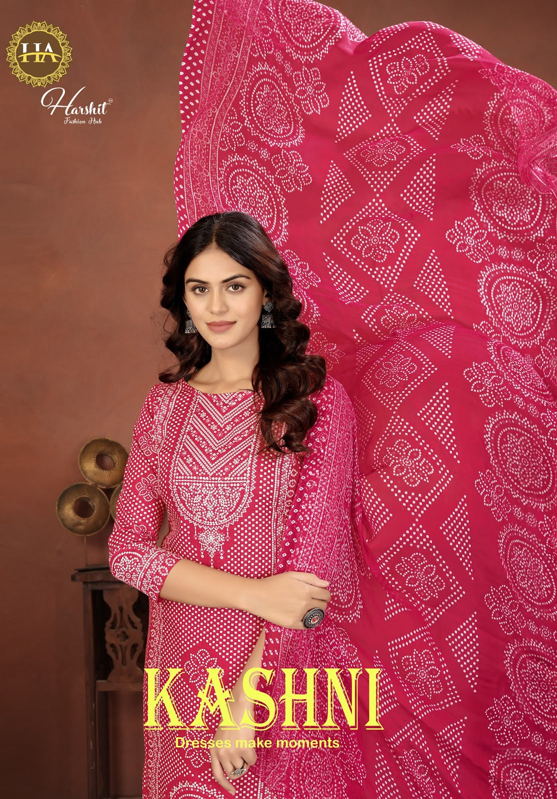 Kashni Harshit Fashion Cambric Pant Style Suits Supplier Gujarat
