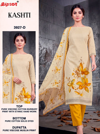 Kashti 3927-3929 Bipson Prints Viscose Pant Style Suits Wholesaler Gujarat