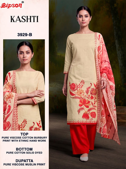 Kashti 3927-3929 Bipson Prints Viscose Pant Style Suits Wholesaler Gujarat