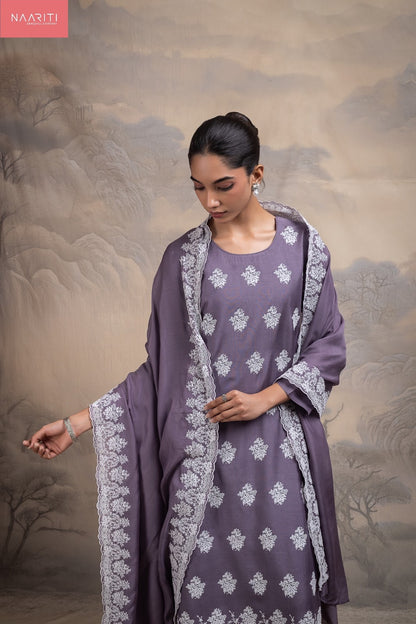 Kashveen Naariti Linen Pant Style Suits Exporter India