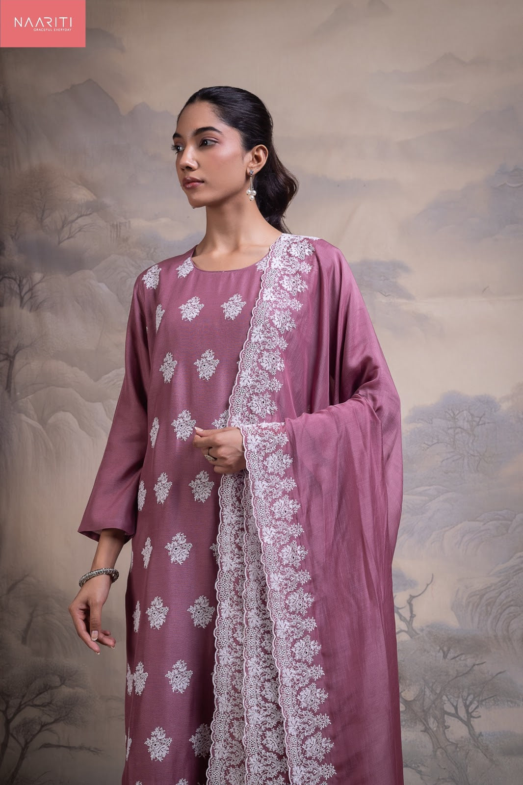 Kashveen Naariti Linen Pant Style Suits Exporter India