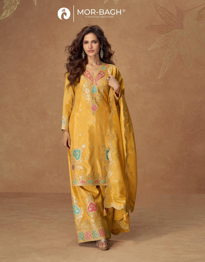 Kashvi Aashirwad Mor Bagh Simar Readymade Plazzo Style Suits Exporter