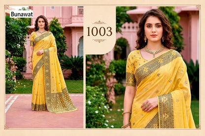 Kashvi Cotton Bunawat Sarees Supplier Gujarat