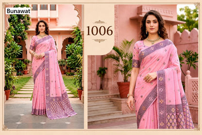 Kashvi Cotton Bunawat Sarees Supplier Gujarat