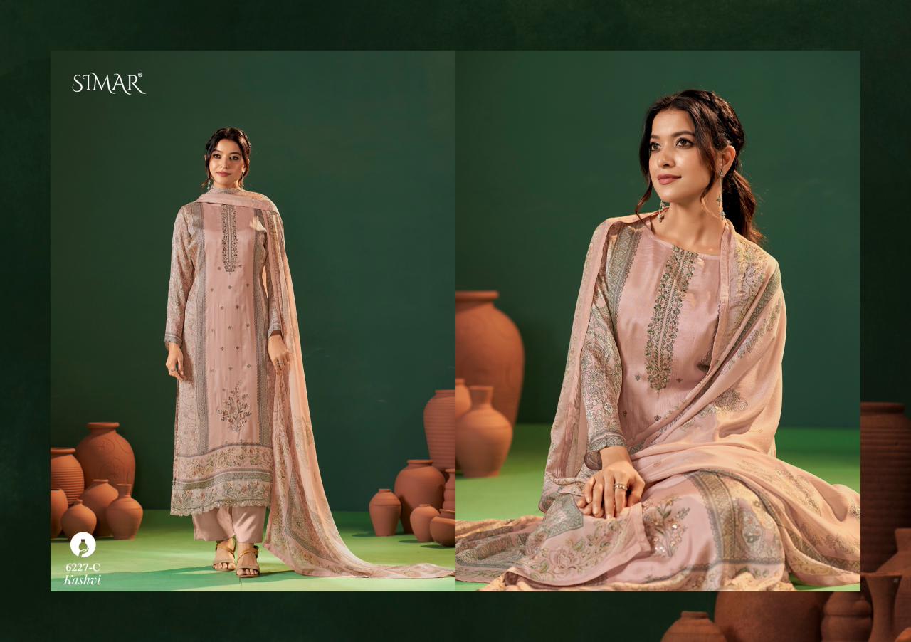 Kashvi Cotton Simar Pant Style Suits Manufacturer