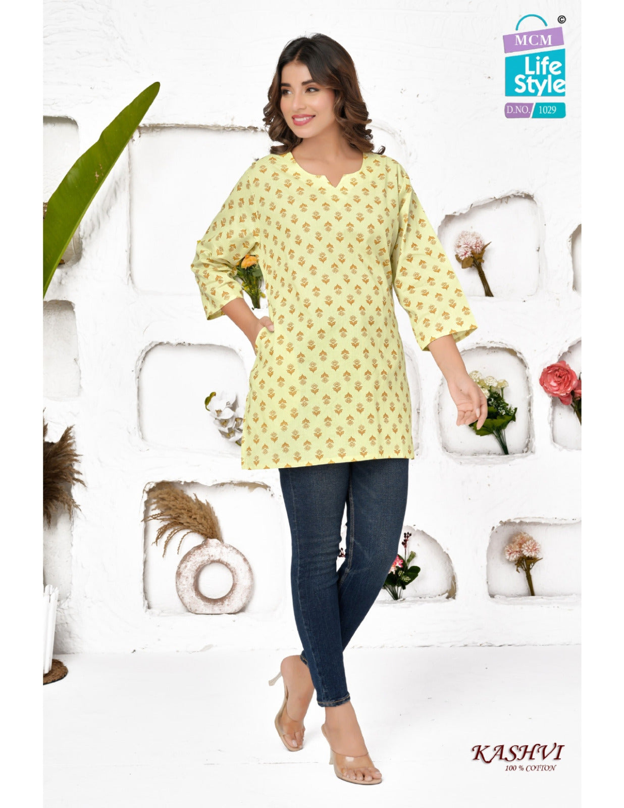 Kashvi Hitlist Mcm Lifestyle Cotton Short Kurtis Wholesale Price