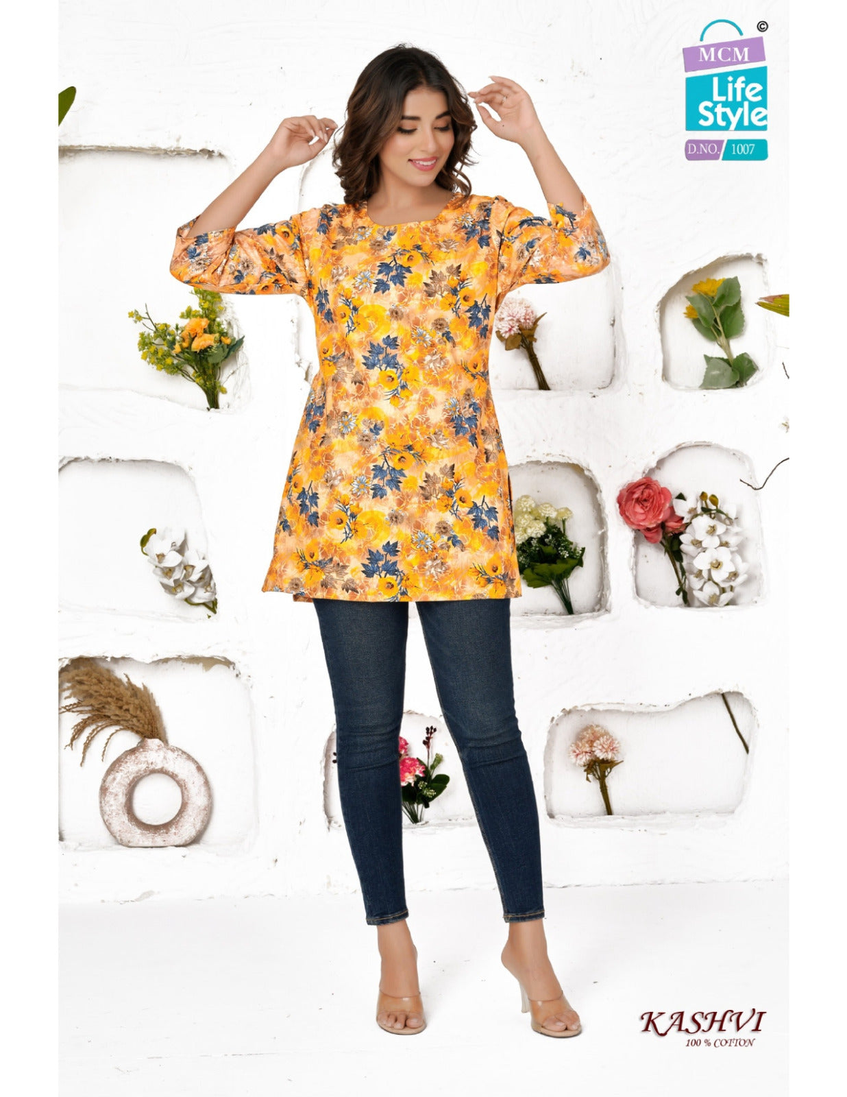 Kashvi Hitlist Mcm Lifestyle Cotton Short Kurtis Wholesale Price