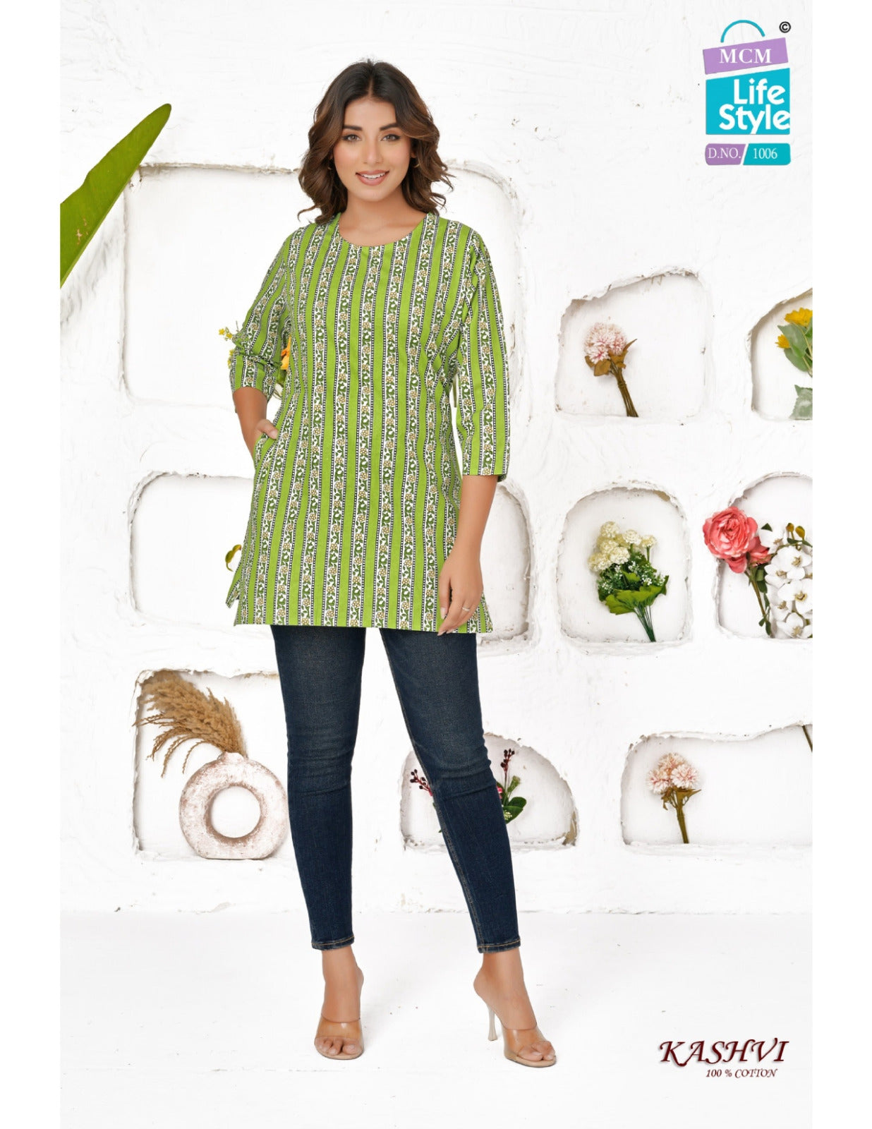 Kashvi Hitlist Mcm Lifestyle Cotton Short Kurtis Wholesale Price
