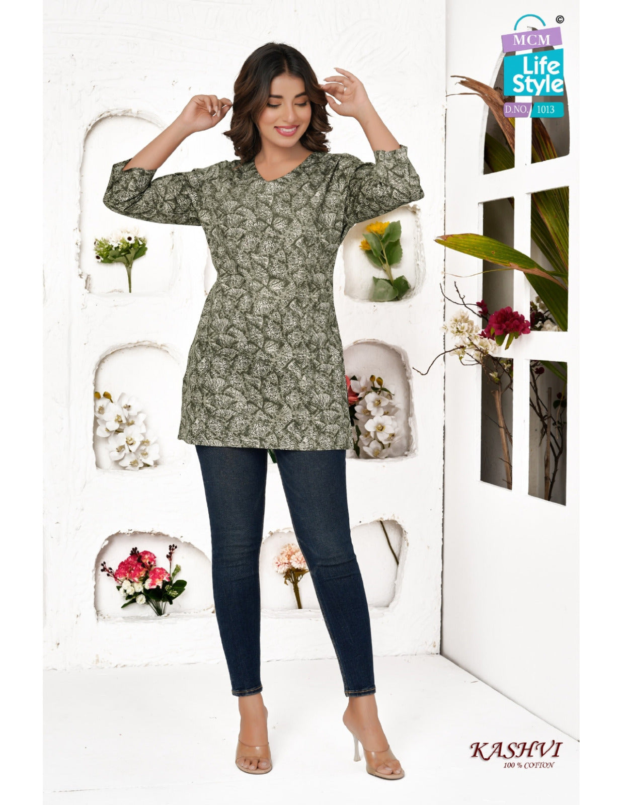 Kashvi Hitlist Mcm Lifestyle Cotton Short Kurtis Wholesale Price