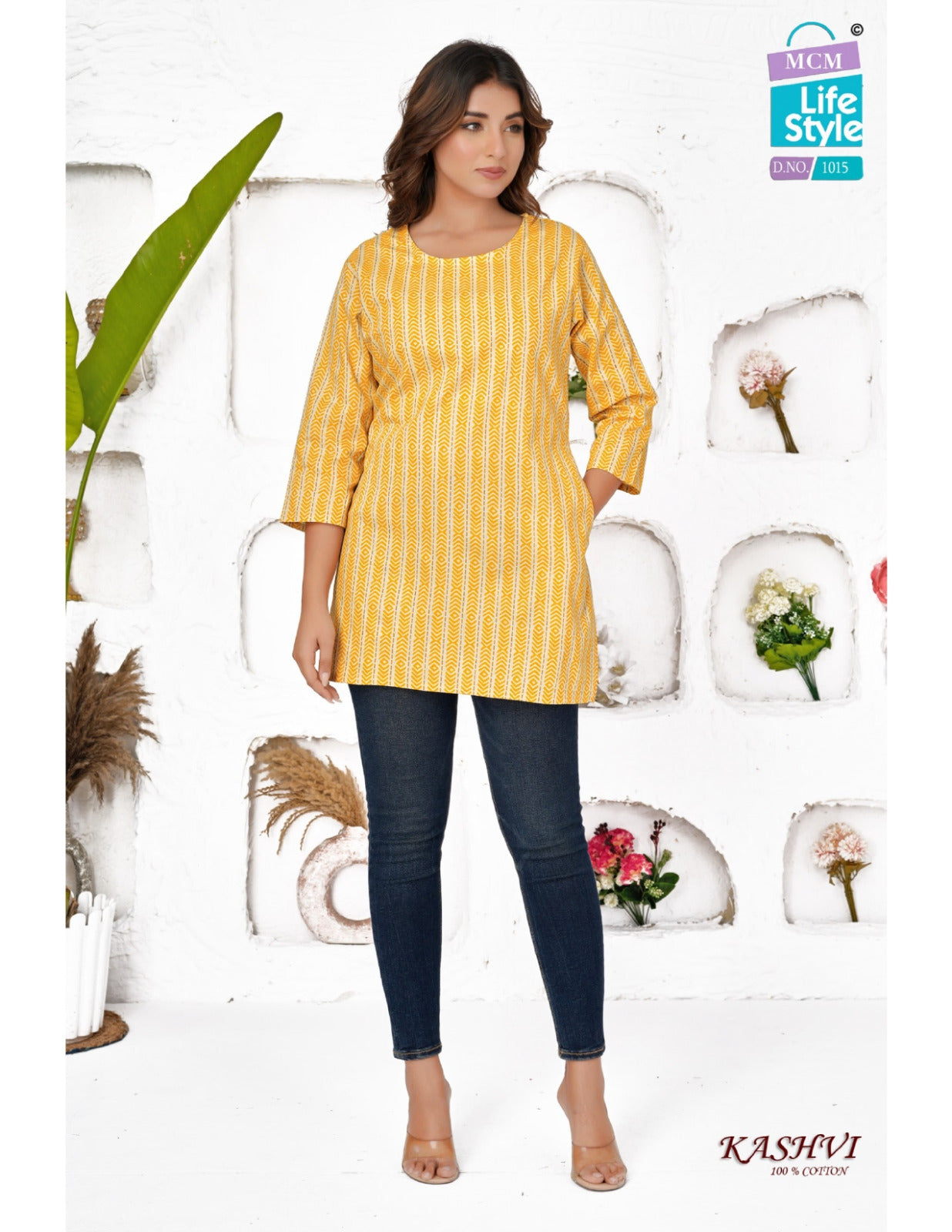 Kashvi Hitlist Mcm Lifestyle Cotton Short Kurtis Wholesale Price