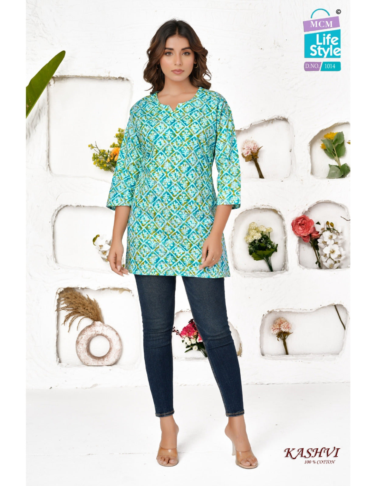 Kashvi Hitlist Mcm Lifestyle Cotton Short Kurtis Wholesale Price