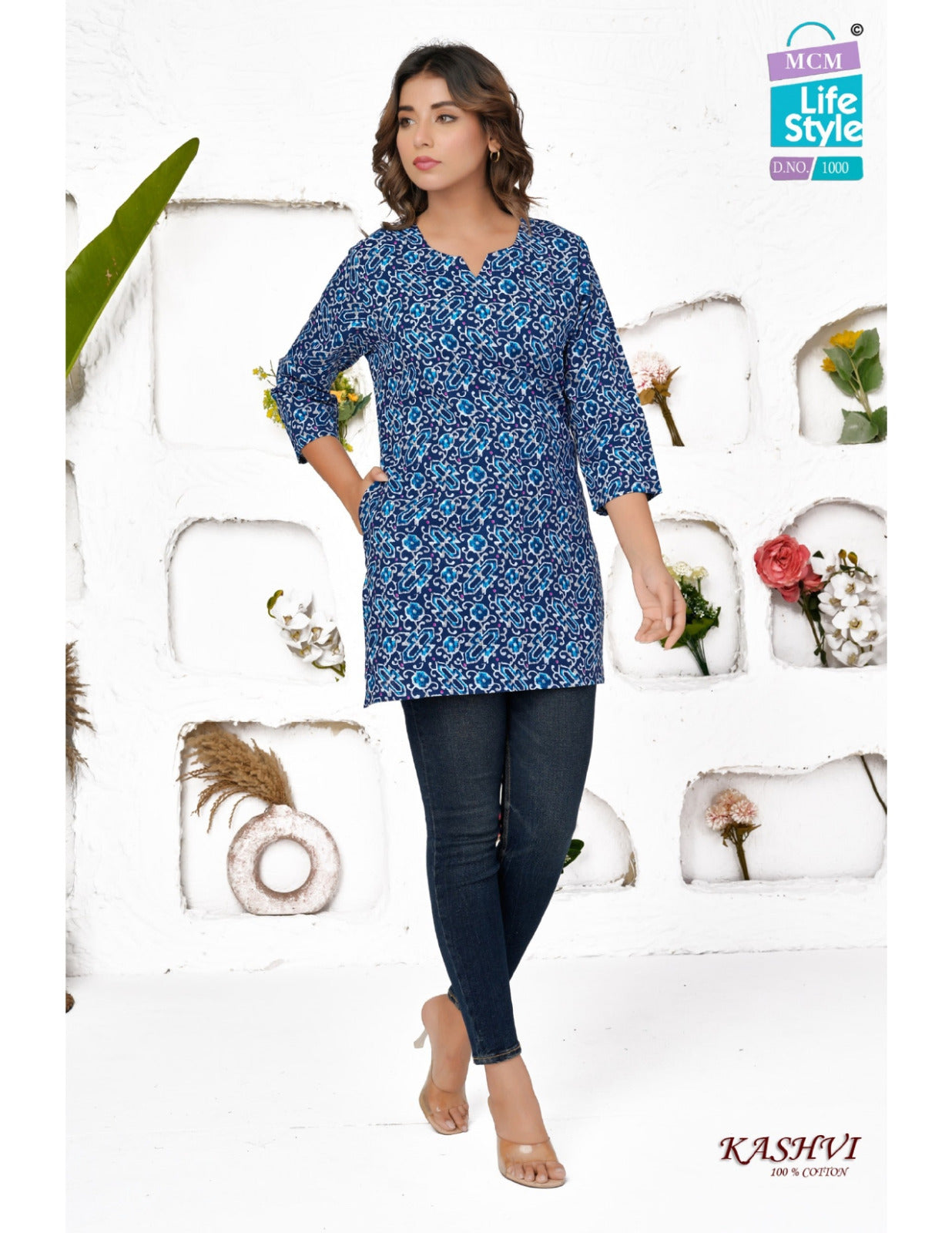 Kashvi Hitlist Mcm Lifestyle Cotton Short Kurtis Wholesale Price