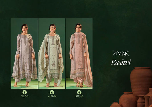 Kashvi Simar Silk Karachi Salwar Suits Exporter