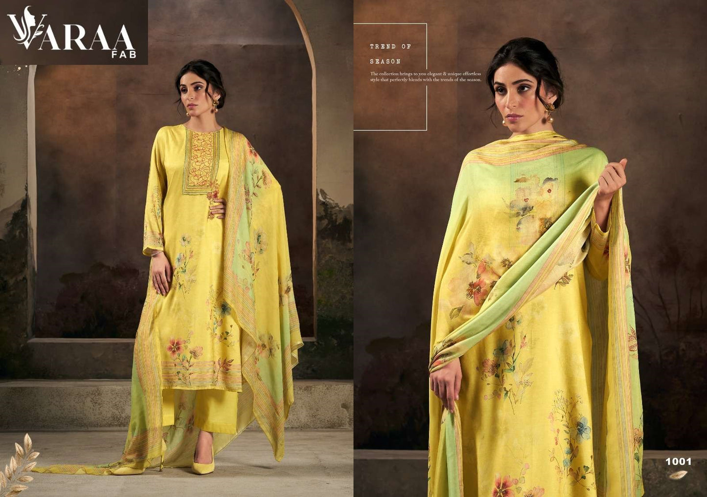 Kashvi Varaa Fab Pure Bemberg Muslin Pant Style Suits Supplier Ahmedabad