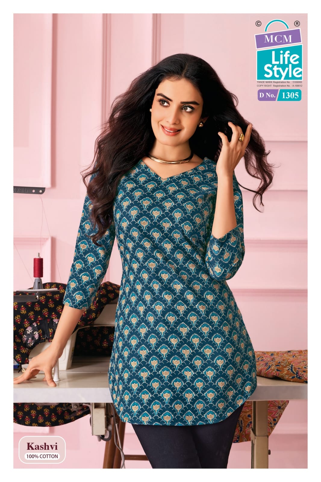 Kashvi Vol 13 Mcm Lifestyle Cotton Short Kurtis Wholesaler Ahmedabad