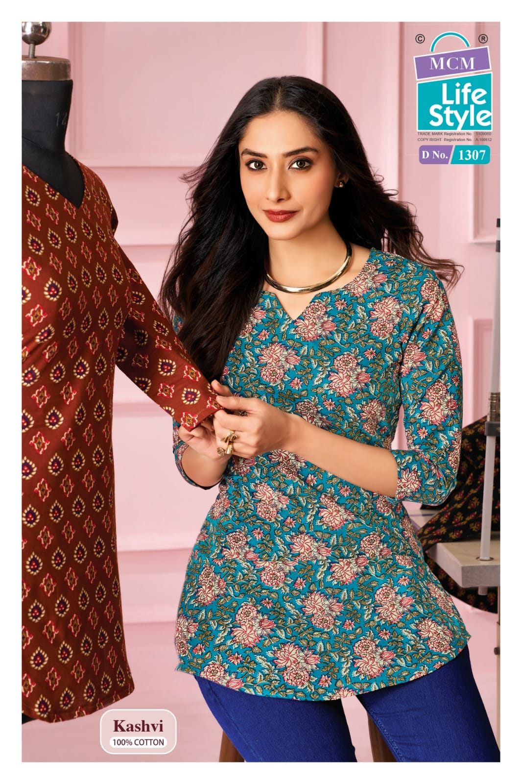 Kashvi Vol 13 Mcm Lifestyle Cotton Short Kurtis Wholesaler Ahmedabad