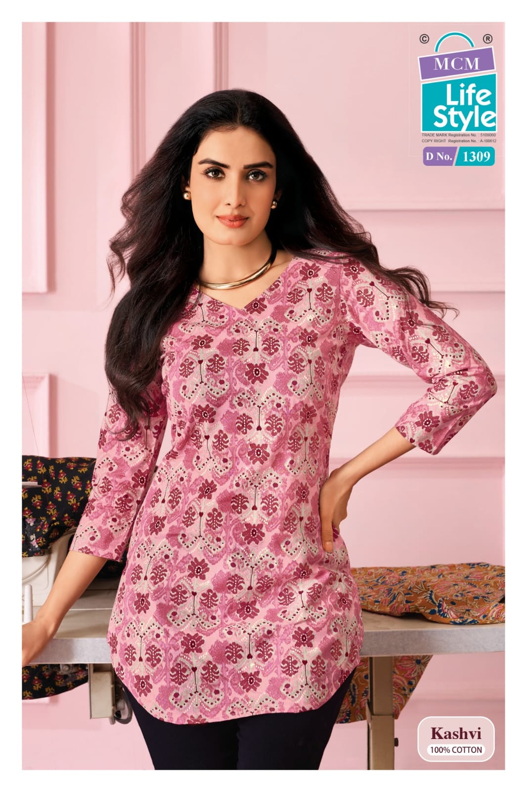 Kashvi Vol 13 Mcm Lifestyle Cotton Short Kurtis Wholesaler Ahmedabad
