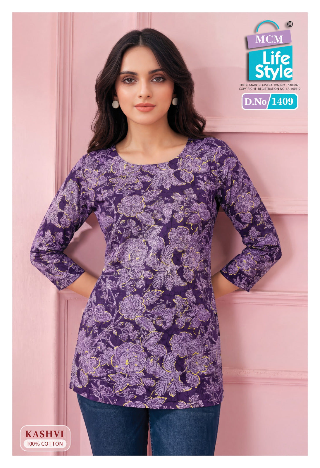 Kashvi Vol 14 Mcm Lifestyle Cotton Short Kurtis Wholesaler