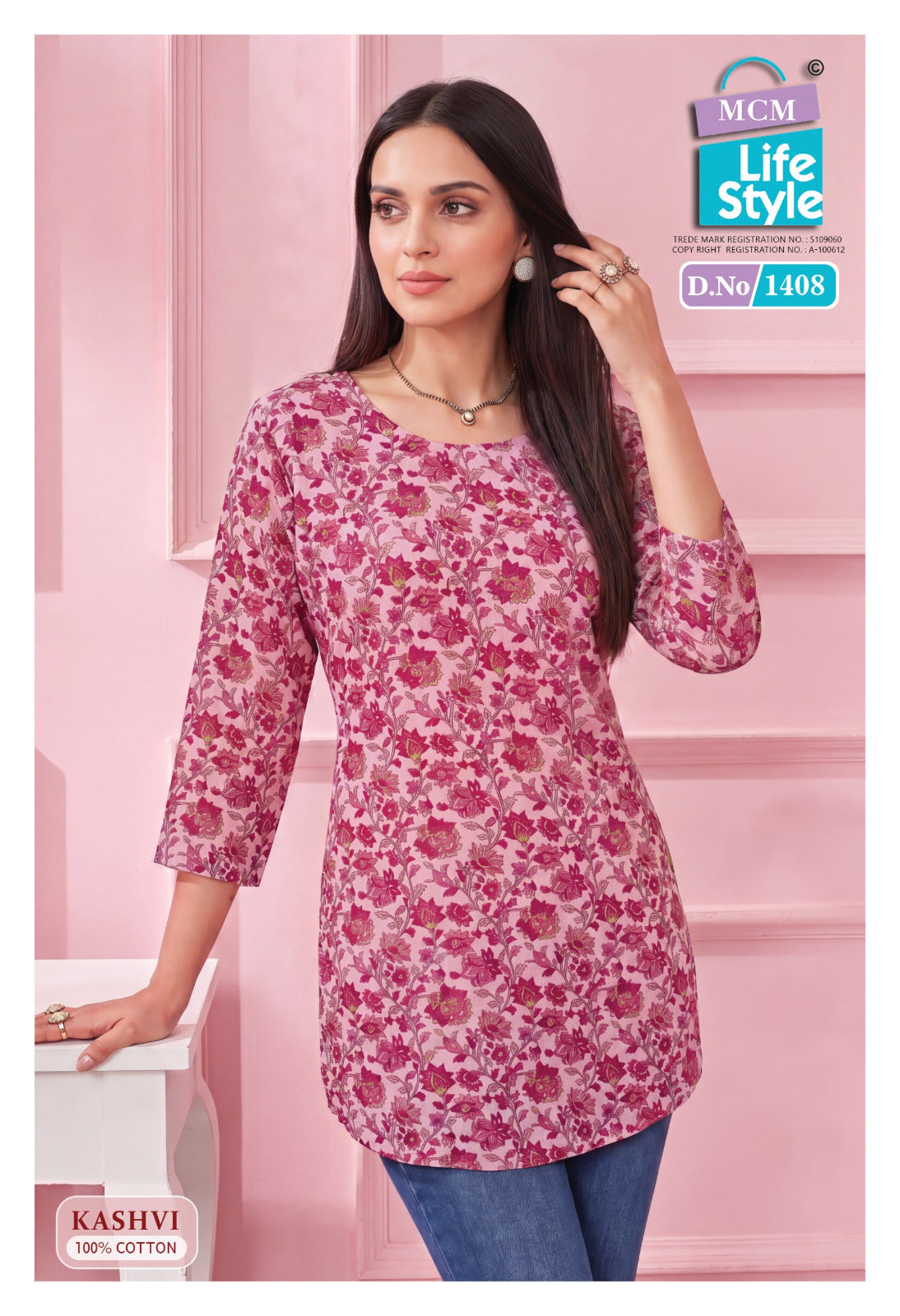 Kashvi Vol 14 Mcm Lifestyle Cotton Short Kurtis Wholesaler