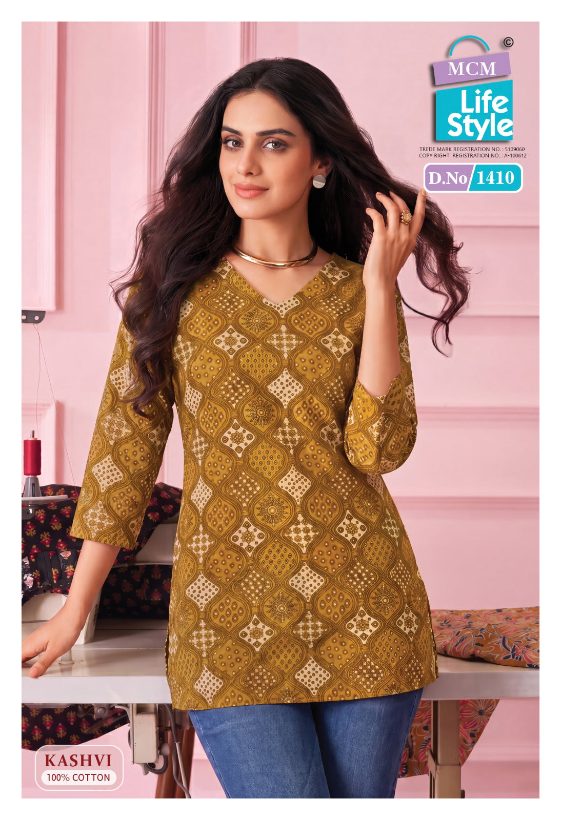 Kashvi Vol 14 Mcm Lifestyle Cotton Short Kurtis Wholesaler
