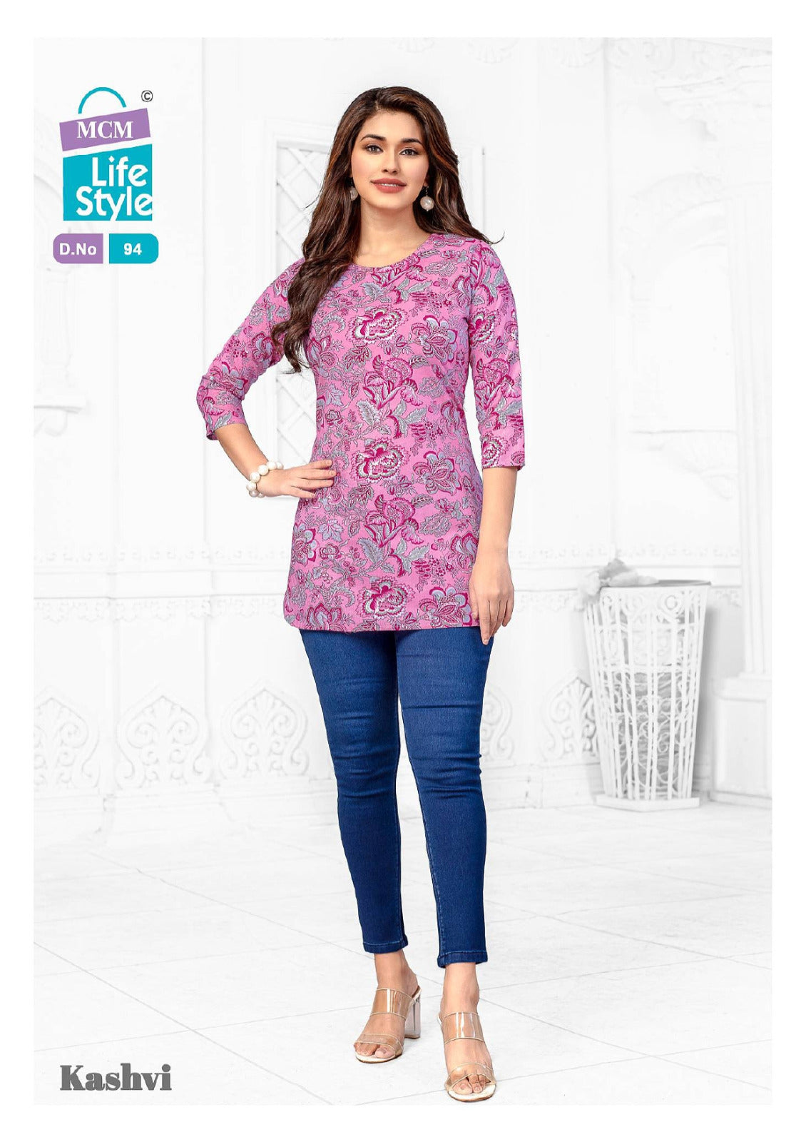 Kashvi Vol 7 Mcm Lifestyle Cotton Short Kurtis Wholesaler Gujarat