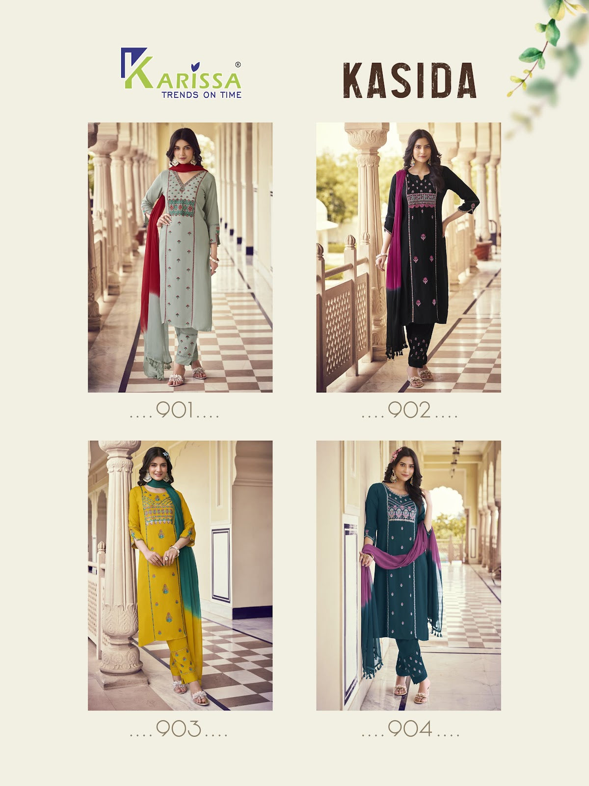 Kasida Karissa Liva Rayon Readymade Pant Style Suits Manufacturer India