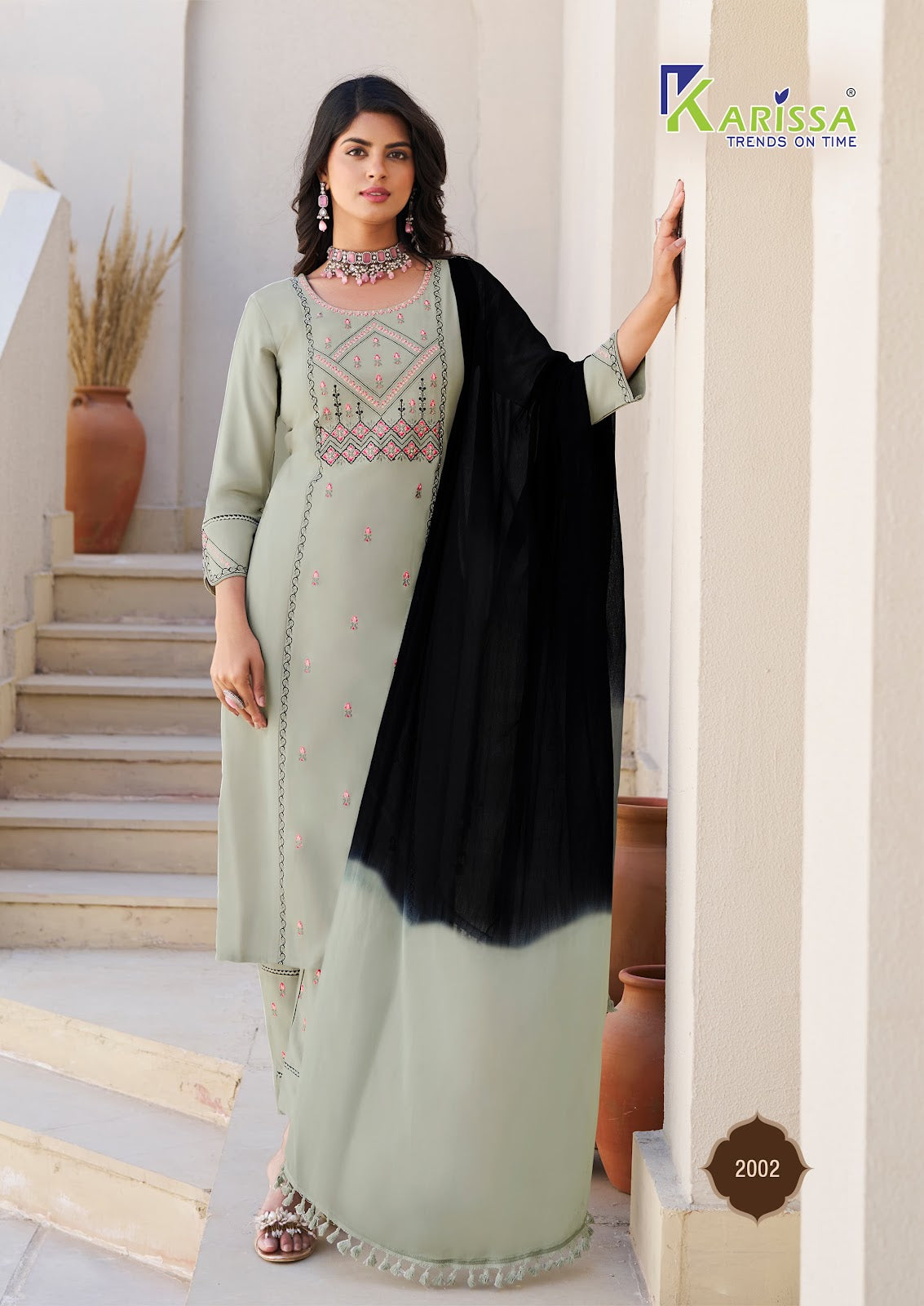 Kasida Vol 2 Karissa Liva Rayon Readymade Pant Style Suits Exporter India