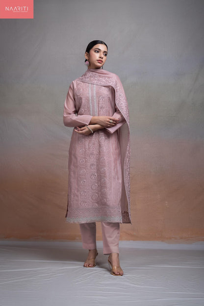 Kasmiya Naariti Banarasi Pant Style Suits Wholesaler Gujarat