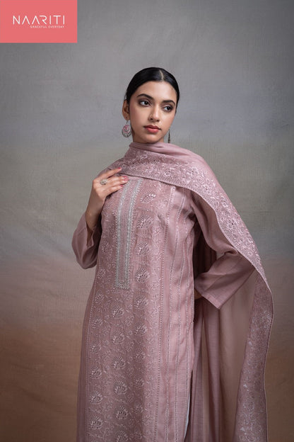 Kasmiya Naariti Banarasi Pant Style Suits Wholesaler Gujarat