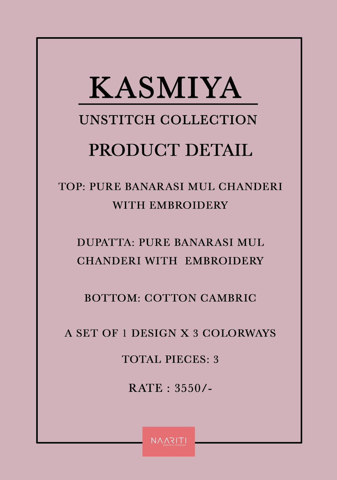 Kasmiya Naariti Banarasi Pant Style Suits Wholesaler Gujarat