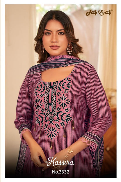 Kassira 3332 Jay Vijay Bemberg Silk Pant Style Suits Wholesale Price
