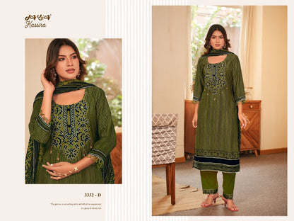 Kassira 3332 Jay Vijay Bemberg Silk Pant Style Suits Wholesale Price
