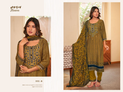 Kassira 3332 Jay Vijay Bemberg Silk Pant Style Suits Wholesale Price