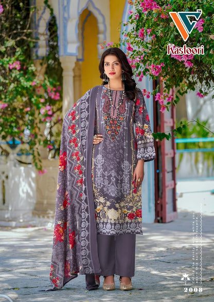 Kastoori Vol 2 Patch Work Vandana Creation Cotton Karachi Salwar Suits Manufacturer Ahmedabad