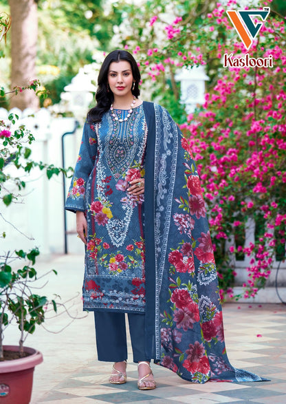 Kastoori Vol 2 Patch Work Vandana Creation Cotton Karachi Salwar Suits Manufacturer Ahmedabad