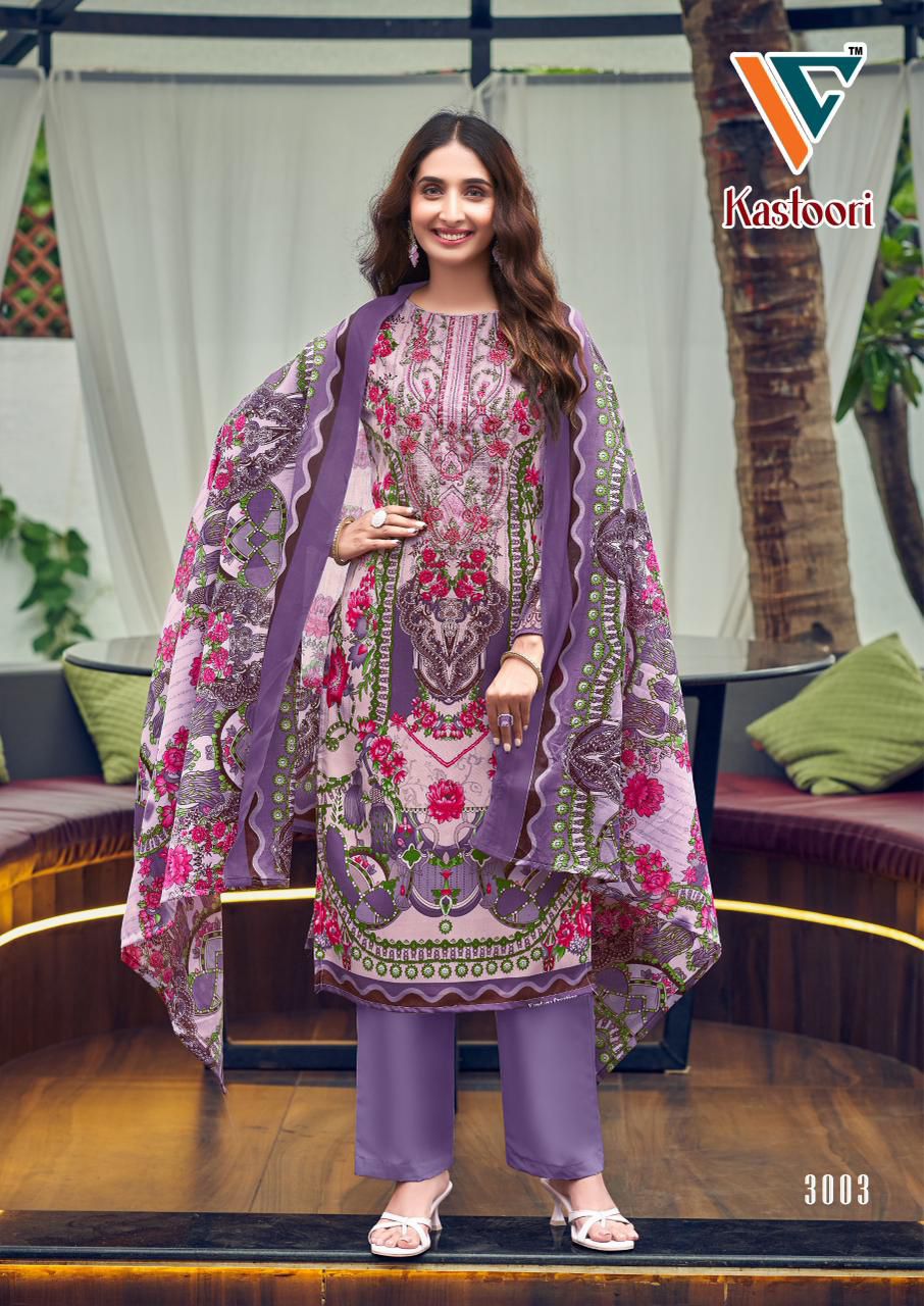 Kastoori Vol 3 Vandana Creation Cotton Karachi Salwar Suits Supplier