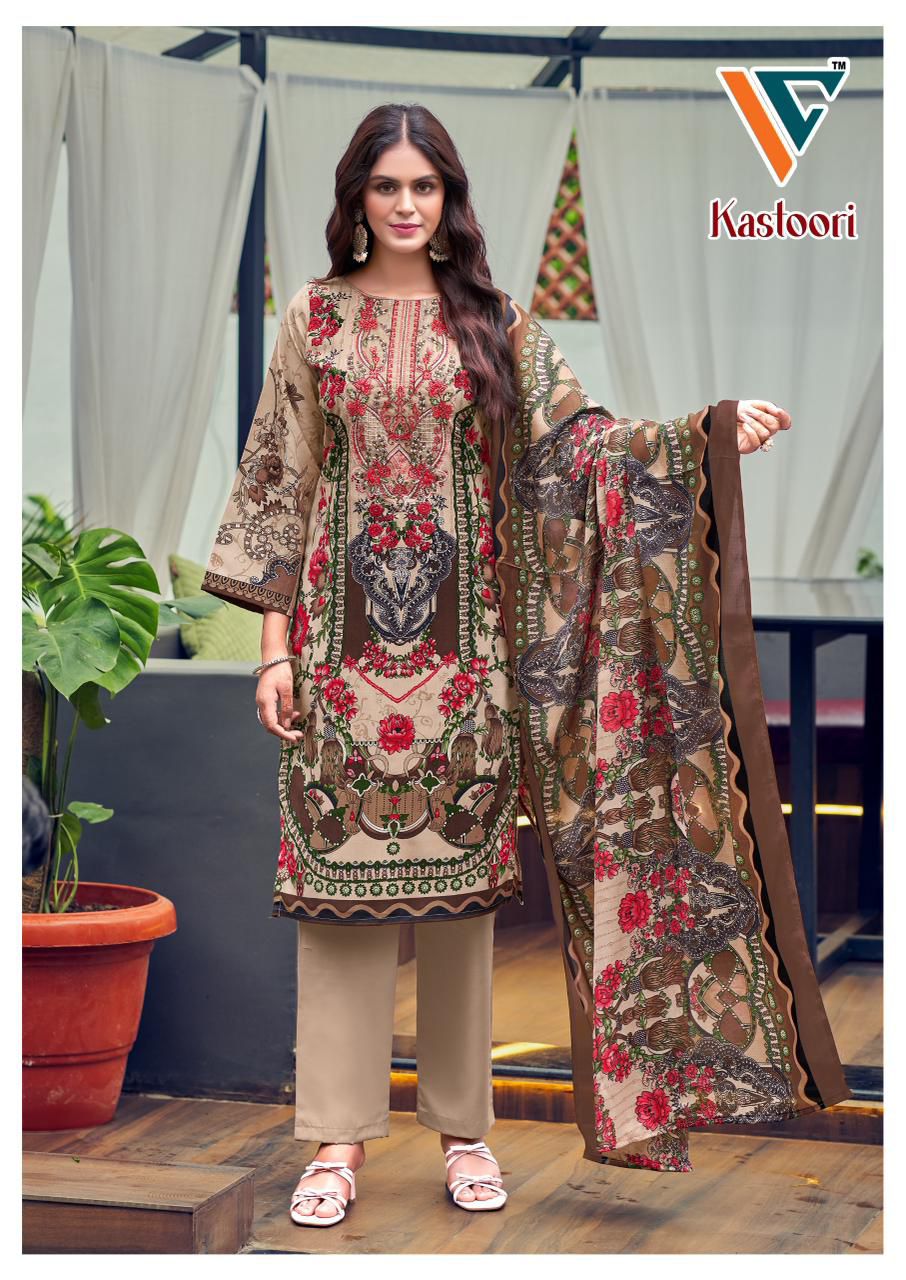 Kastoori Vol 3 Vandana Creation Cotton Karachi Salwar Suits Supplier
