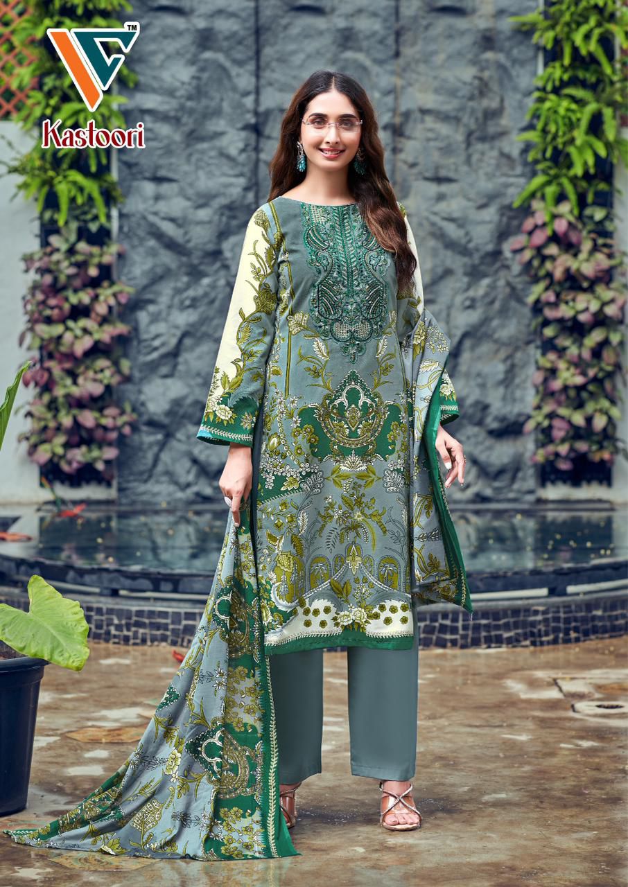 Kastoori Vol 3 Vandana Creation Cotton Karachi Salwar Suits Supplier