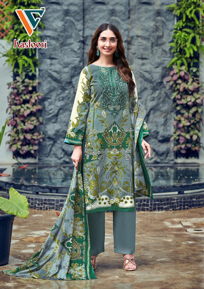 Kastoori Vol 3 Vandana Creation Cotton Karachi Salwar Suits Supplier