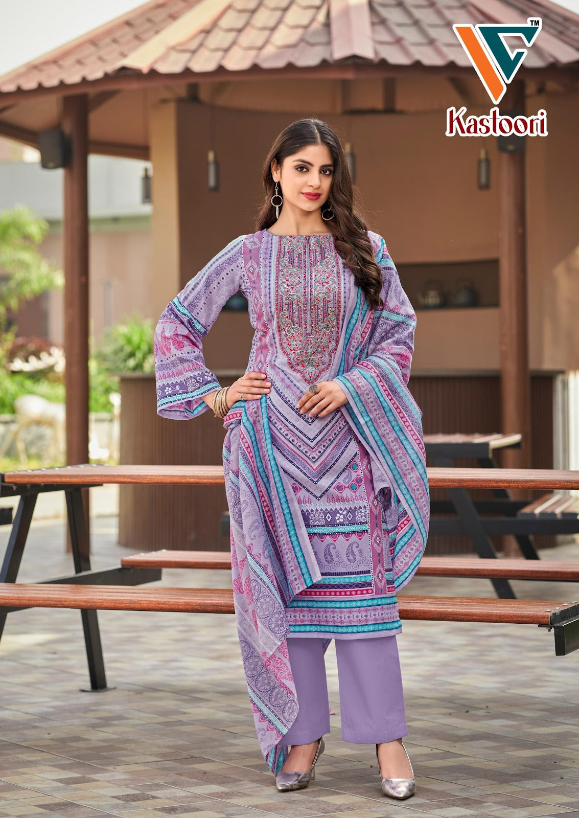 Kastoori? Vol 4 Vandana Creation Cotton Karachi Salwar Suits Supplier Ahmedabad