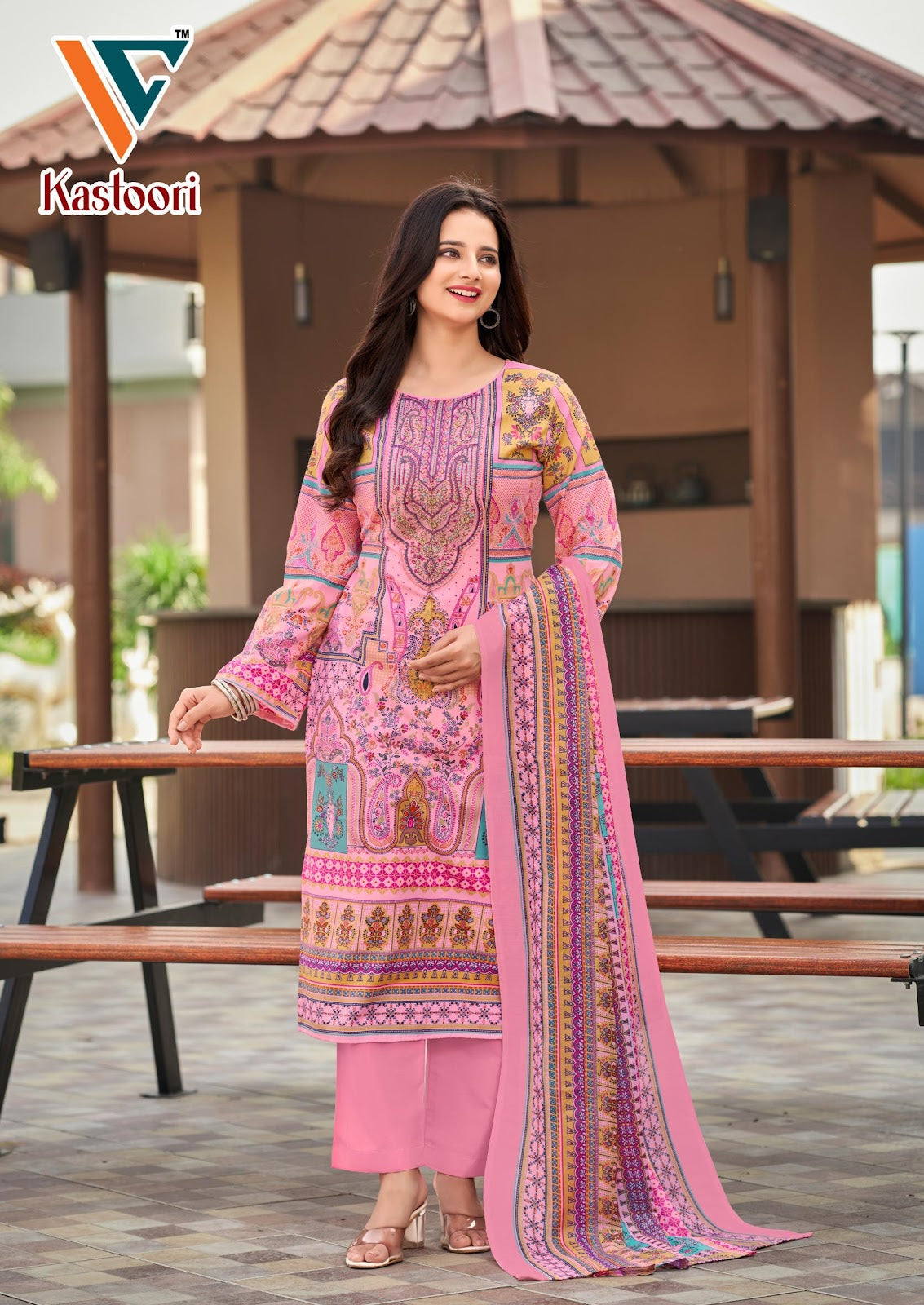 Kastoori? Vol 4 Vandana Creation Cotton Karachi Salwar Suits Supplier Ahmedabad